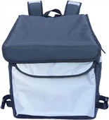 Mochila de entrega de pizza dobrável isolada 50L