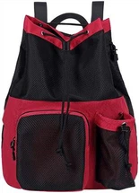 Bolsa de malha de ginástica com bolsa de sapato