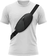 Bolsa de peito tipo estilingue Fanny Pack