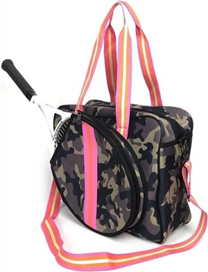 Bolsa de ombro para raquete de tênis para mulheres e homens