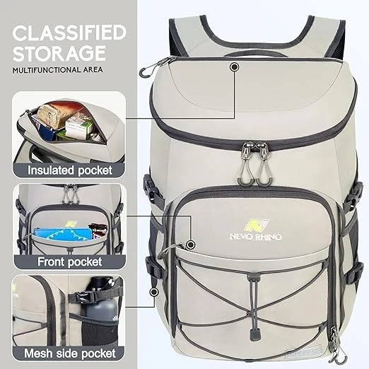 Lightweight Multi-Functional & Spacious Cooler Backpack